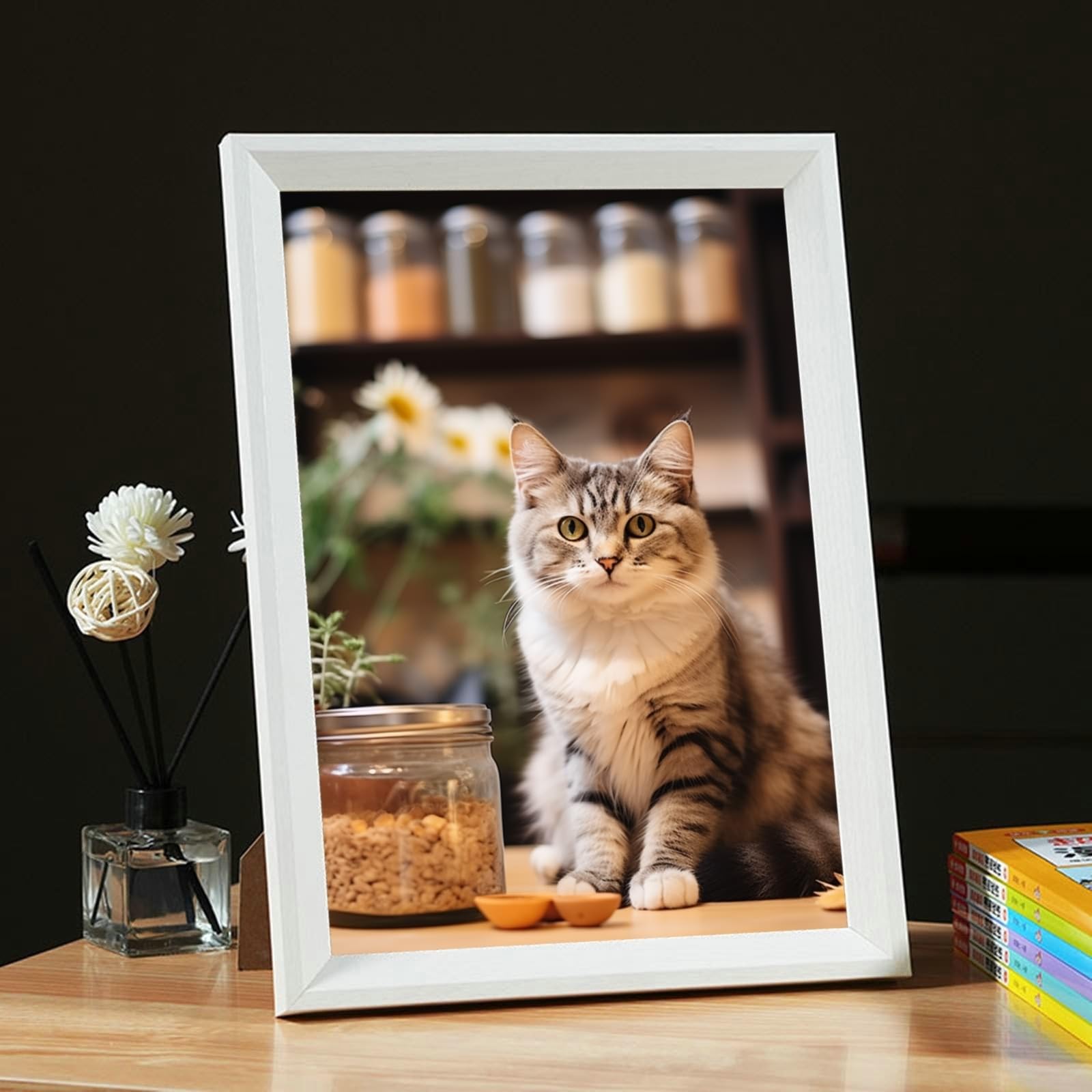 Amazon.com - Calefee 5 x 7 Photo Frame, Wood Look Photo Frames